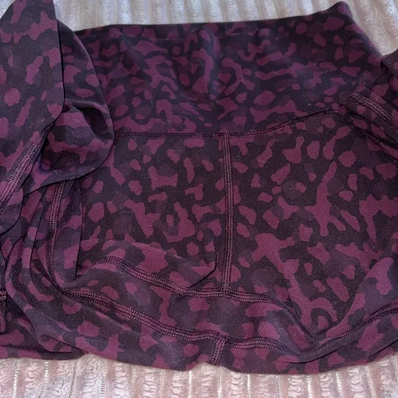 Lululemon Align Pant II 25" Formation Camo Dark Adobe Multi, size 4.